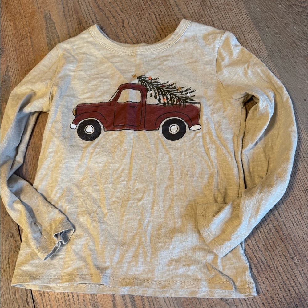 Lauren Conrad Little Co Christmas Truck Tee